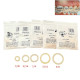 Elastic bands (Braces bands), Chipmunk, 1/8" (3.2mm), 5.0 Oz, 100pcs