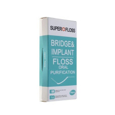 Super Floss Bridge and Implant superfloss dental floss, 50 pcs