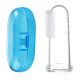 Fingertip children's toothbrush for toddlers + blue case