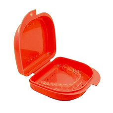 Container for caps, dentures, Red