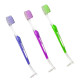 Orthodontic toothbrush-interdental brush for braces