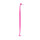 Монопучковая зубная щетка двусторонняя, розовая