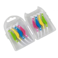 Coral Clean Interdental brushes with toothpicks 2 in 1 MIX, 8 pcs