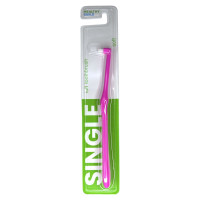 Healthy Smile single tuft toothbrush, Pink