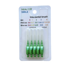 Healthy Smile міжзубні йоржики 0.8 мм, 5 шт