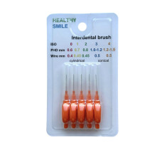 Healthy Smile міжзубні йоржики 1.2-1.5 мм, 5 шт