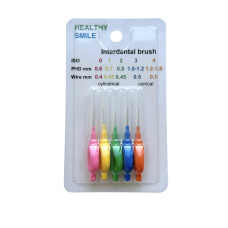 Healthy Smile interdental brushes MIX Pack, 5 pcs