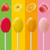 Dc 24 Sugar-free lollipop, with xylitol, Peach