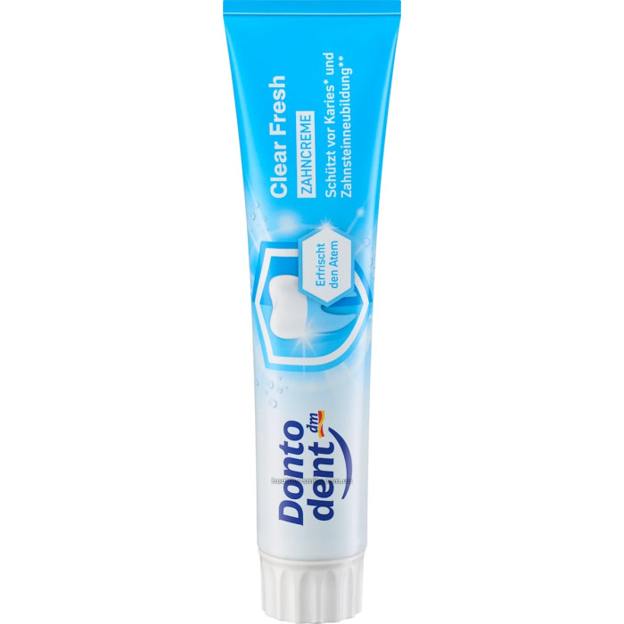 Dontodent Clear Fresh Зубная паста чистота и свежесть, 125 мл
