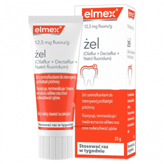 Elmex Гель для інтенсивної профілактики карієсу (Польща), 25 г