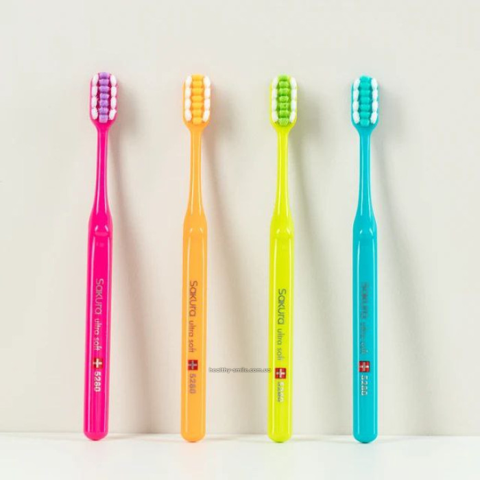 Sakura Ultra Soft 5280 набір м'яких зубних щіток, 2 шт