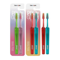Sakura Super Soft set of soft toothbrushes, 2 pcs