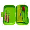 Sakura travel dental care set, Light green