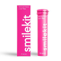 Smilekit pap+ зубна паста у таблетках для відбілювання зубів, 25 шт