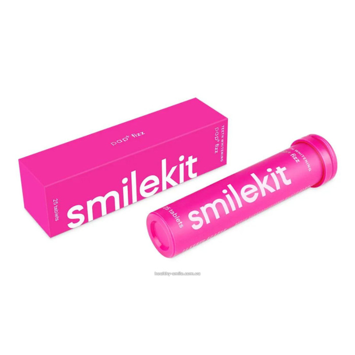 Smilekit pap+ зубна паста у таблетках для відбілювання зубів, 25 шт