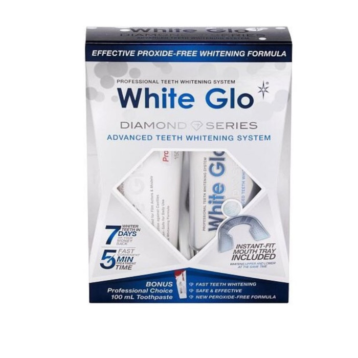 White Glo Diamond Series teeth whitening kit