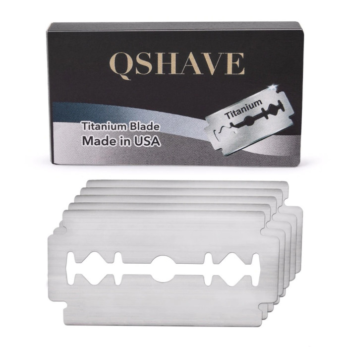 Qshave Men's razor with replaceable blades