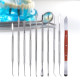 Set of instruments for dental technicians in a case, 10 pcs