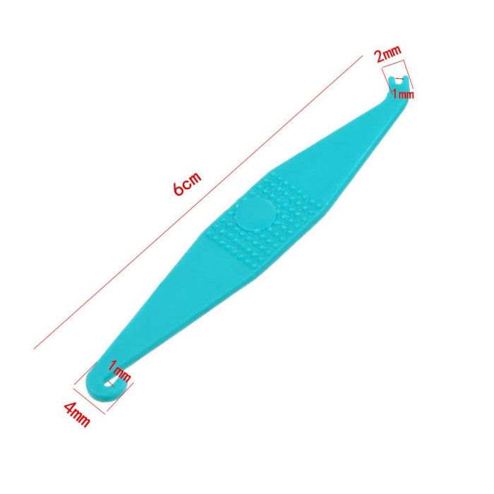 Gripping hook for elastics, 10 pcs