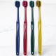 Set of toothbrushes, 2 pcs, blue and yellow