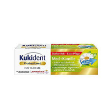 Kukident cream for fixing dentures, extra-strong, Chamomile, 40 g