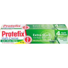 Protefix крем для фіксації зубних протезів, екстра-сильний, Алое віра,  40 мл