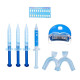 Home Kit Teeth Whitening гель для відбілювання зубів, 4 шт., з LED-лампою та капами