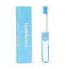 Boxmy зубная щетка для путешествий, голубая