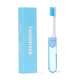 Boxmy toothbrush for travel, blue