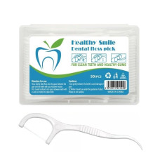 Healthy Smile флос-зубочистки, 50 шт