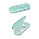 Roroll Floss-toothpicks, flossers in a blue case, 10 pcs