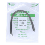 NiTi 0.20 Lower Orthodontic arches, 10 pcs