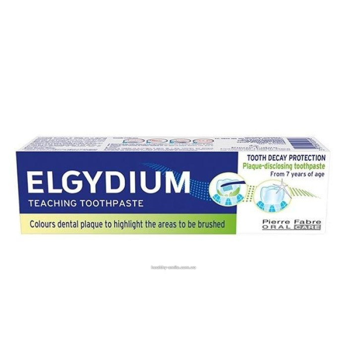 Elgydium Educational toothpaste that colors dental plaque, 50 ml