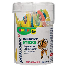 prokudent Junior children's floss-toothpicks 32 pcs