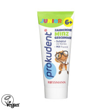 prokudent Junior children's toothpaste with mint flavor (6-12 years) 75 ml