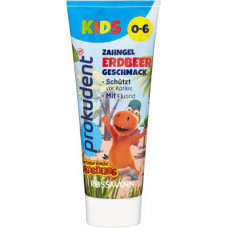 prokudent Kids детский зубной гель со вкусом клубники (0-6 лет), 75 мл