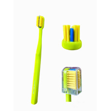 Healthy Smile Ortho Orthodontic toothbrush, light green