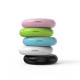 Container for caps, aligners, retainers, with mirror, magnetic, Pink