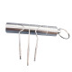 Portable stainless steel toothpick set