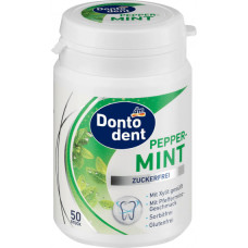 Dontodent Chewing gum with xylitol, peppermint, 50 pcs