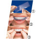 3D White teeth whitening strips Отбеливающие полоски для зубов, 28 шт