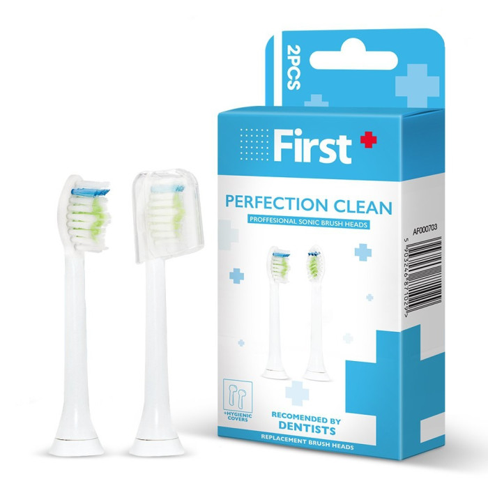 AddFirst Perfection Clean насадки для електричних зубних щіток Philips Sonicare, 2 шт