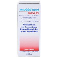 Meridol Med CHX 0,2% Ополіскувач з хлоргексидином, 300 мл