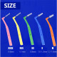 ASUS L-shaped interdental brushes 0.8 mm, 20 pcs