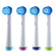 Azdent nozzles for electric toothbrush, 4 pcs