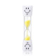 Azdent hourglass - timer for brushing teeth, 3 minutes, yellow
