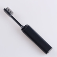 Azdent travel toothbrush black