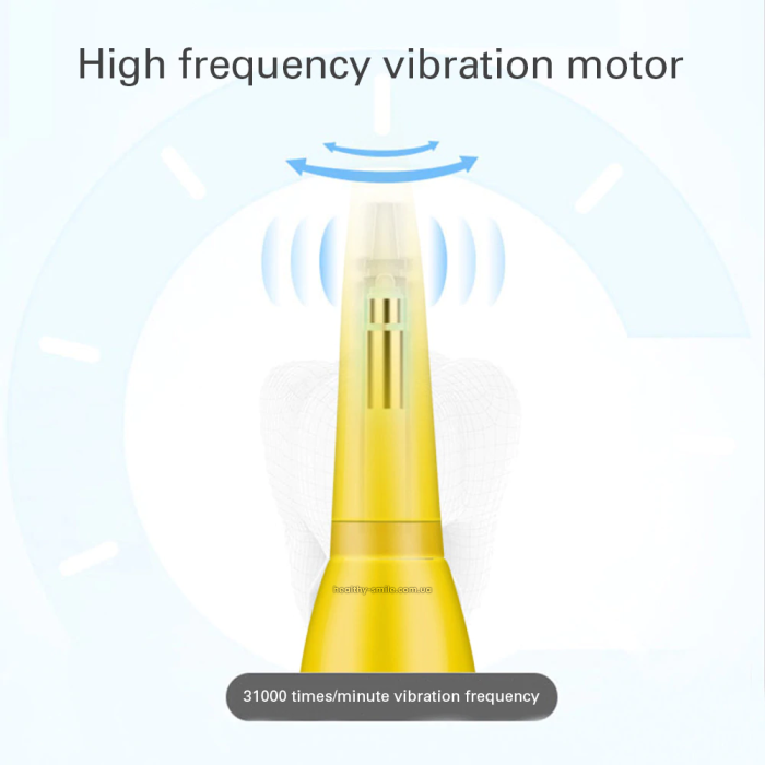 Azdent Ультразвуковая зубная щетка для детей от 3 до 12 лет, зеленая