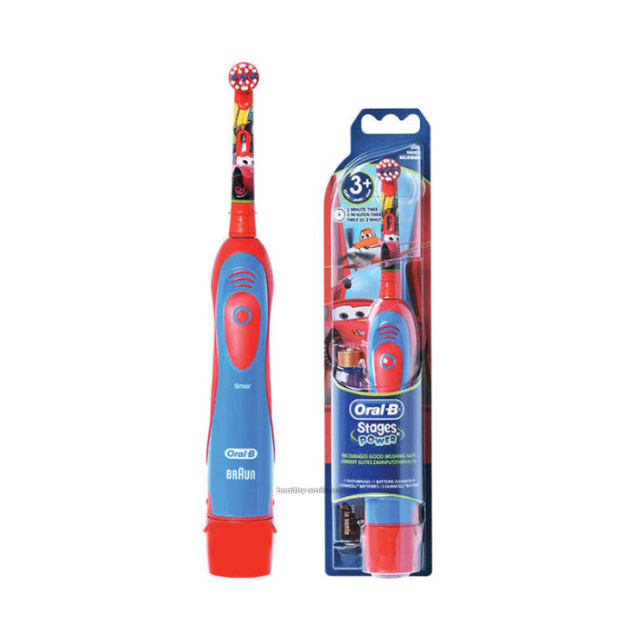 BRAUN Oral-b DB4 children's electric toothbrush from 3 years, Wheelbarrows