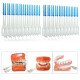 C.Z.Y Soft Picks Silicone toothpicks, 40 pcs + box